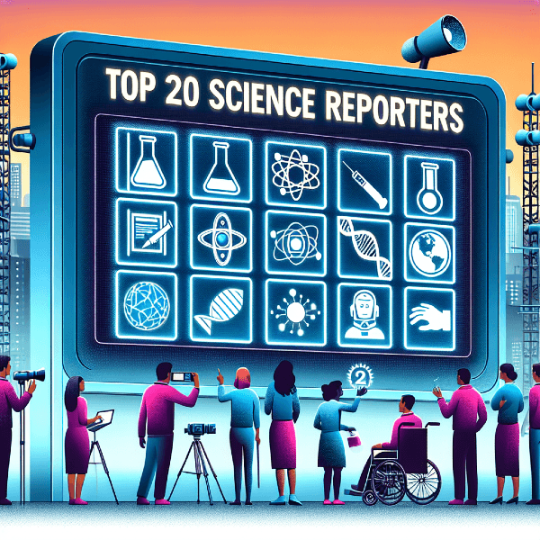 The Top 19 Science Reporters for 2024 cover image