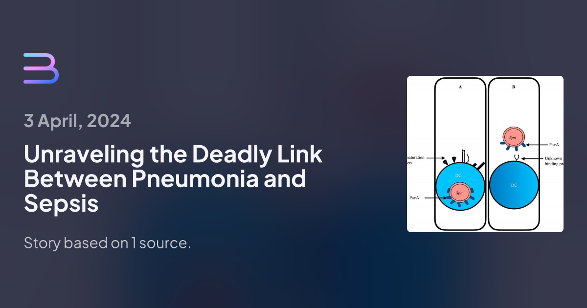 Unraveling the Deadly Link Between Pneumonia and Sepsis | Brief