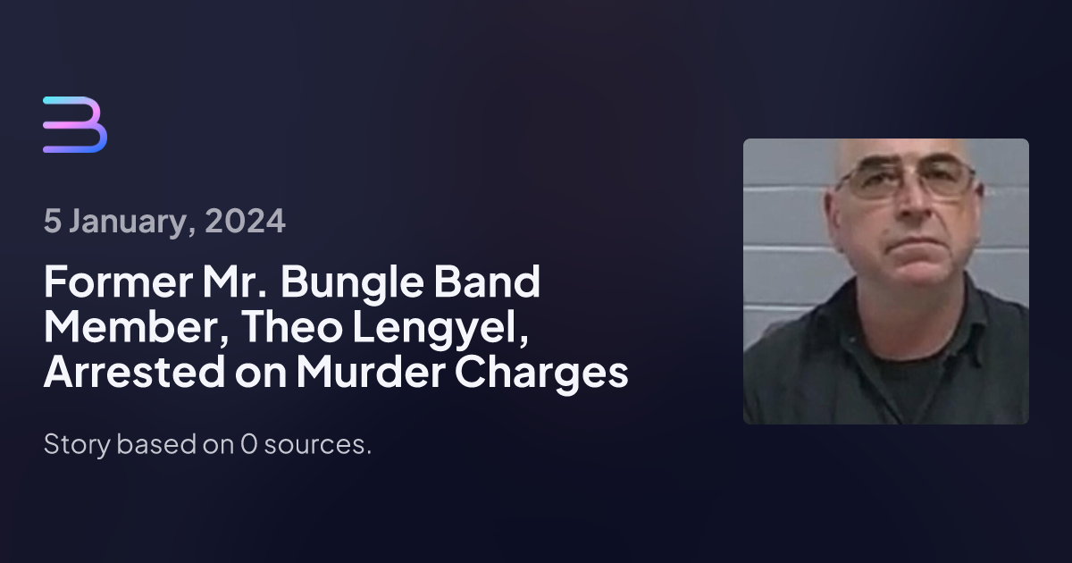 Former Mr. Bungle Band Member, Theo Lengyel, Arrested On Murder Charges ...